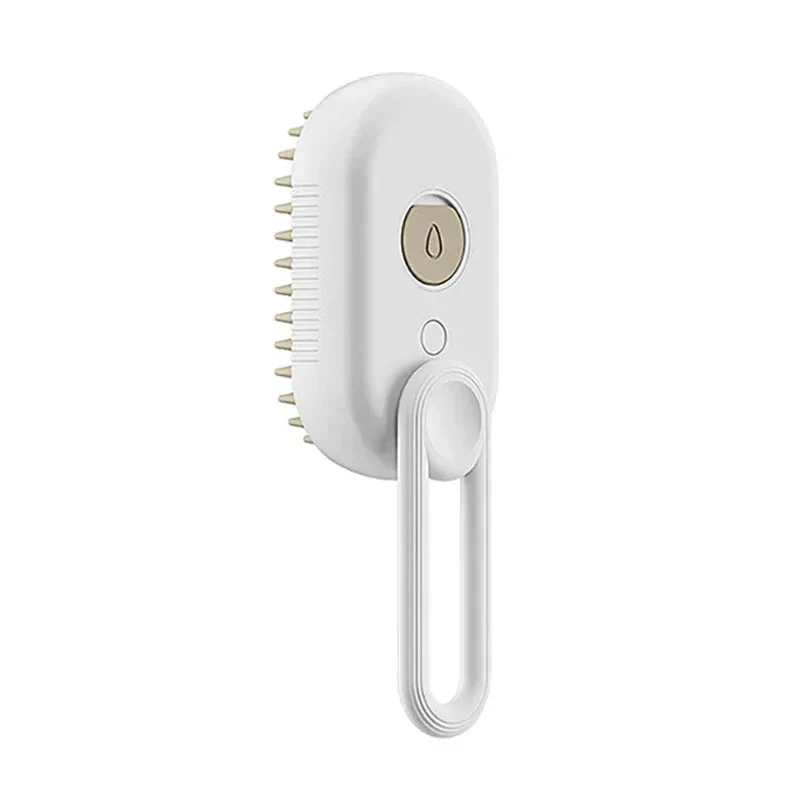 Electric Cat Steam Brush (White)